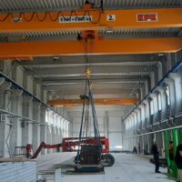 Double girder overhead cranes