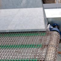 Anti-corrosion waste conveyor - detail