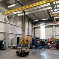 Single girder overhead crane 500 kg