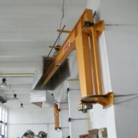 Wall mounted slewing jib crane 1000 kg