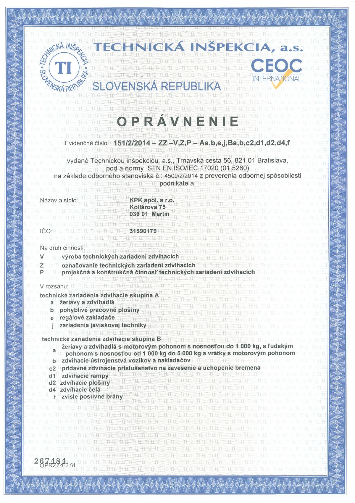 Certifikáty