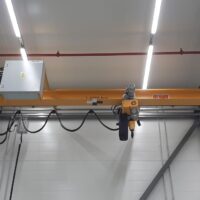 Single girder suspension crane 1500 kg