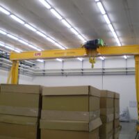 Gantry crane with side running hoist 20 000 kg