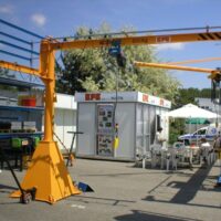 Movable jib crane 200 kg